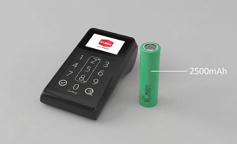 باتری قدرتمند ۲۵۰۰ میلی آمپری