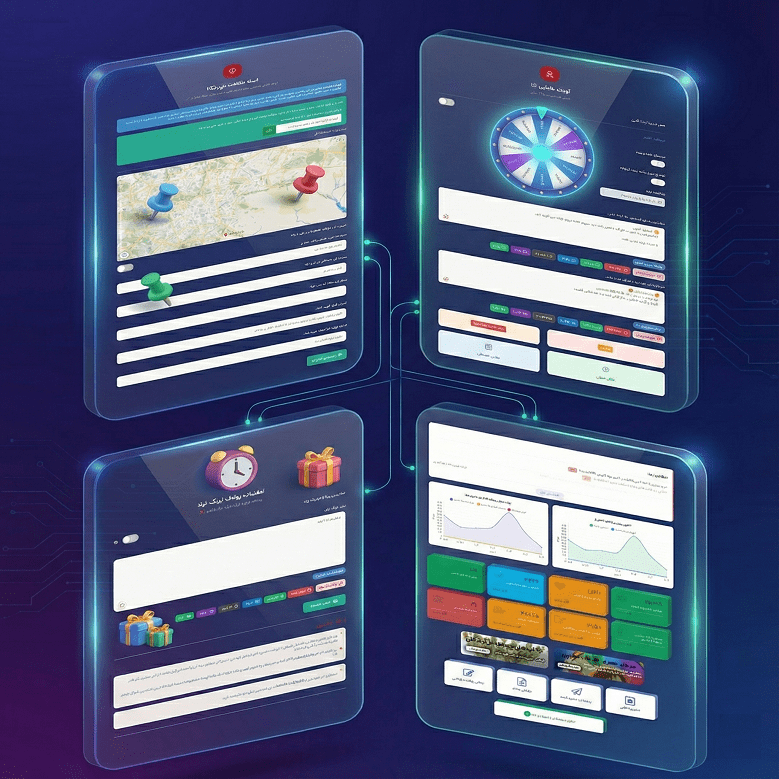 امکانات نرم افزاری پنل